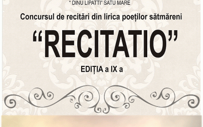 „Recitatio”, la a IX-a ediție